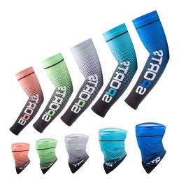 2 Pcs/Set Sun Proteção UV Luvas Longas Protetor de Mão Capa Braço Mangas De Seda De Gelo Ao Ar Livre Braço Cool Sport Ciclismo - Image 2