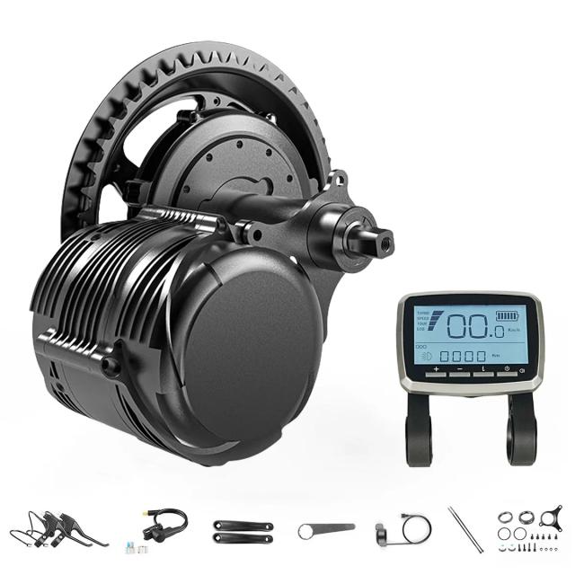 Tongsheng TSDZ8 48V 750W Kit de Conversão E-bike Sensor de Torque