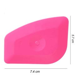 Mini Pink Rodo Vinyl Wrap Tools, Polygon Edge Plug Corner Trimming, Raspador de janela do carro, Ferramenta de filme automotivo, A57, 5pcs - Image 2