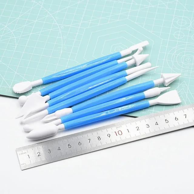 Kit de Argila Ultra Leve para Modelagem Cerâmica e Artesanato Infantil com 8 Ferramentas Inclusas