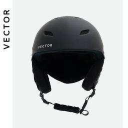 Vector man feminino snowboard moto ski capacete certificação ce adulto à prova de vento skate snowboard esportes neve capacetes ciclismo - Image 3