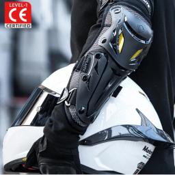 Joelheiras Motocicleta para Homens e Mulheres, Joelheiras Moto, Equipamento Protetor, Equipamento de Proteção, Ao Ar Livre, Esporte, Motocross, Joelheira - Image 5