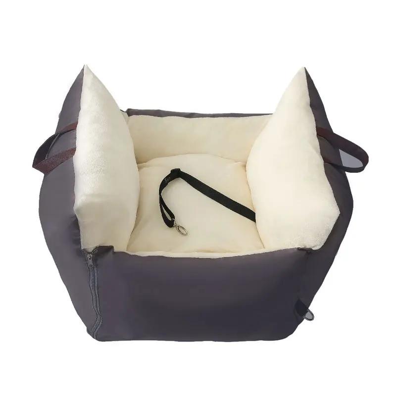 Tampa de assento de carro impermeável para animais de estimação, ninho lavável, cama de cachorro, gato portador, conforto macio, lavável, viagem - Image 1