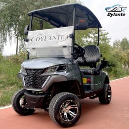 Design de luxo 2/4/6 assento carrinho de golfe casa elevador lítio carrinho de caça de golfe 48v/72v multi-purpose carro caça carrinho de golfe elétrico - Image 1