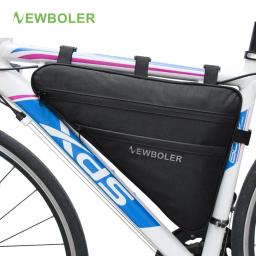 Newboler grande saco triângulo da bicicleta quadro frente tubo saco à prova dwaterproof água ciclismo pannier ebike ferramenta saco acessórios - Image 1