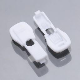 Nylon Corda Cauda Clip com Zíper Elástico, Cadarço Vestuário, Buckle Head, Saco De Corda De Algodão, Plástico Colorido, DIY Acessórios, 10Pcs - Image 3