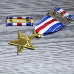 Medalha Comemorativa Americana Presente, Medalha Militar, Estrela De Bronze, Estrela De Prata, Múltiplos Tipos, Imitação, Comemorativa - Image 2