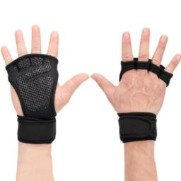 Luvas de treinamento de levantamento de peso para mulheres homens fitness esportes construção do corpo ginástica apertos ginásio mão palma protetor de pulso luvas - Image 6