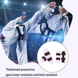 Equipamento de proteção profissional de taekwondo para adultos e crianças, braço e perna para criança, capa de treinamento, protetor esportivo, conjunto completo, novo - Image 3