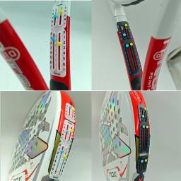 Placa de pontuação pequena original para raquete de padel de tênis 1.9g leve patente certificada anti-pintura peeling scorekeeper para aficionados - Image 4