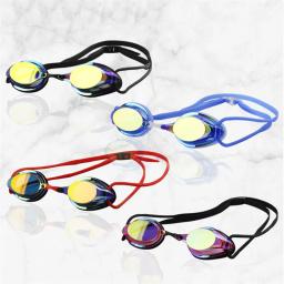 Competição Profissional Óculos De Natação, Chapeamento Anti-Fog, Proteção UV à prova d'água, Sílica Gel Óculos De Mergulho, Óculos De Corrida - Image 1