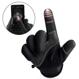 X-tiger inverno ciclismo luvas de bicicleta à prova de vento térmica quente lã luvas das mulheres dos homens da motocicleta neve esqui esporte luvas de bicicleta - Image 4