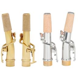 Saxofone soprano Pescoço Bend e Straight Metal, High-end treinamento durável, adequado para Eb ou Ec, acessórios de sopro - Image 1