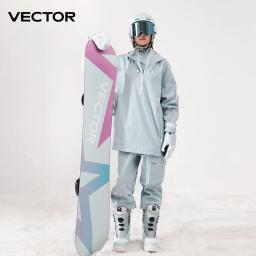 Homens mulheres cor sólida jaqueta de esqui calças de esqui quente à prova de vento macacão de inverno com capuz à prova dwaterproof água roupas esportivas ao ar livre snowboard - Image 3