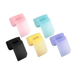 5 pçs silicone gel clarinete lidar com almofada de polegar preto tubo clarinete cor redonda alça longa polegar almofada woodwind manutenção acessórios - Image 3