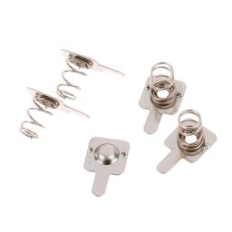 Substituição Metal Baterias, Silver Spring Contact Plate, Pilhas AAA, 10 Pares - Image 5