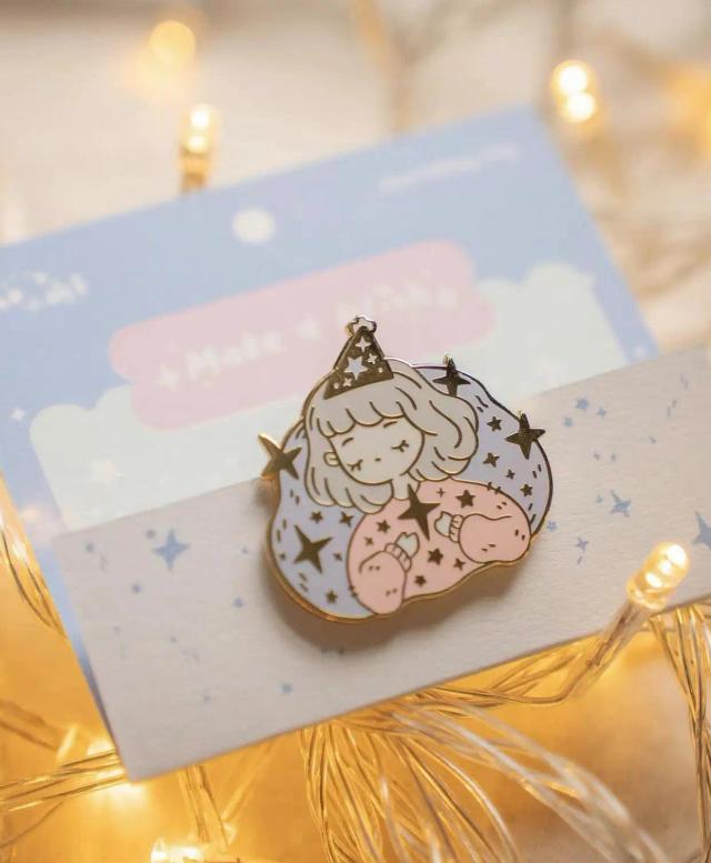 Marcador Vintage Sholittlehappines - Sussurro de Estrelas para Fazer Um Desejo e Decorar Seu Diário com Estilo
