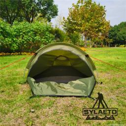 Equipamento ao ar livre ultraleve suprimentos escalada única pessoa camping pequena barraca de saco de dormir - Image 3