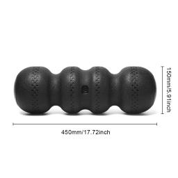 Rolo de espuma EPP para massagem nas costas e pescoço, bolas de amendoim, alta densidade, recuperação muscular, tecido profundo, fitness, aliviar a dor, ioga, 45cm - Image 6