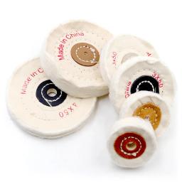 Roda De Polimento De Pano Branco, polimento De Superfície De Aço Inoxidável De Jóias De Metal, pano De Algodão Puro, alta Resistência - Image 4