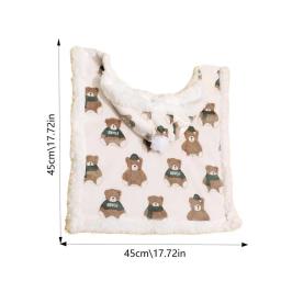 Windproof Bear Patterns Pet Cape, Capa Do Cão, Cobertor Quente, Jaqueta De Cachorro, Traje, Acessórios De Inverno - Image 6