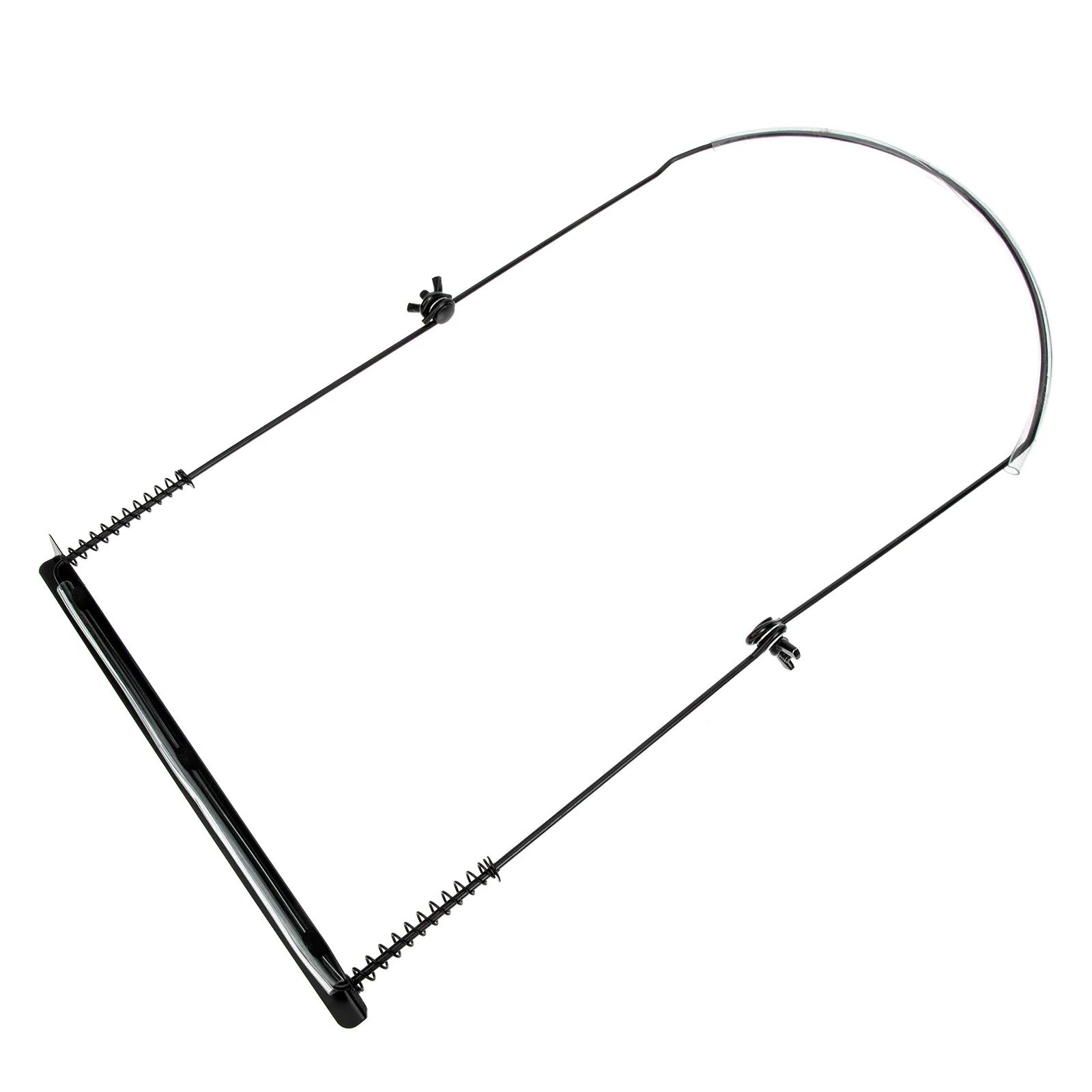 Metal gaita desempenho pescoço titular boca órgão harpa rack para pescoço preto - Image 1