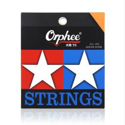 Orphee NOVA série Fire Lock Cordas de guitarra acústica Nano com revestimento duplo antiferrugem Cordas de guitarra de alto nível - Image 3
