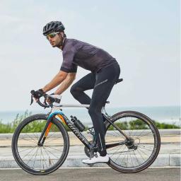 RION-Windproof Calças De Ciclismo De Velo Térmico para Homens, Calças Justas De Bicicleta De Montanha MTB, Dolomiti, 8H Passeio De Longa Distância, Inverno - Image 4