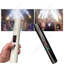 Mão fria pyro atirador reutilizável fogos de artifício palco fonte sistema de ignição festa de casamento noiva noivado grande casal entrada - Image 6