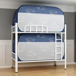 Mosquiteiro Yurt para Dormitório, Canopy de cama dobrável, Rede anti-mosquito para casa e exterior, beliche superior e inferior, instalação gratuita - Image 1