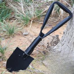 Pá Pá dobrável média, Pás de pesca portáteis ao ar livre, Escavação do solo, Pá de sobrevivência, Multi Tool, Multi Function Hot - Image 1