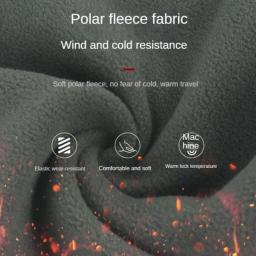 Balaclava de lã térmica para homens e mulheres, máscara facial completa, aquecedor de pescoço, motocicleta, capô de ciclismo, forro, esportes, corrida, inverno, novo - Image 5