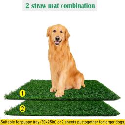 Conveniente e Eco-Friendly Grass Mats, adequado para cães, perfeito para apartamento Living, pais e filhotes, alta qualidade - Image 3