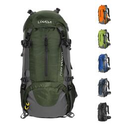 Lixada-Outdoor Sport Mochila, 50L Resistente à Água, Caminhadas, Camping, Viagem, Pack, Montanhismo, Escalada, Mochila, Trekking - Image 1
