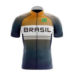 Camisa masculina de ciclismo, manga curta, respirável, roupas de verão, mountain bike, roupas de ciclismo - Image 3