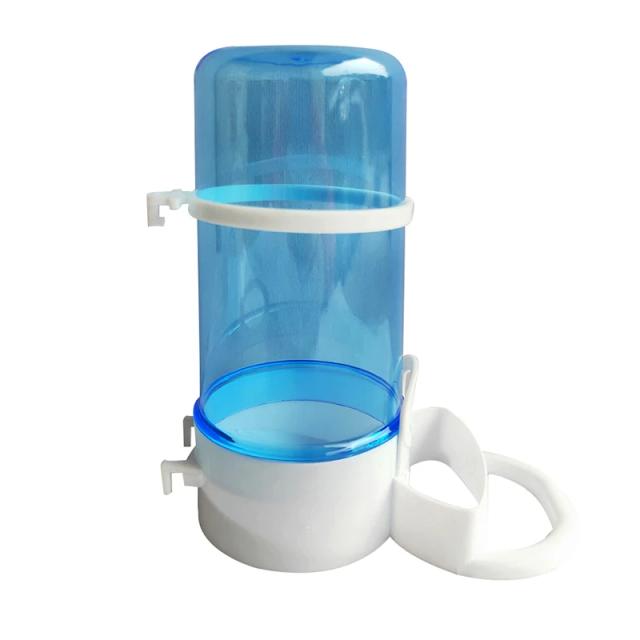 Bebedouro e Alimentador Automático Multifuncional para Pássaros e Pequenos Animais de Estimação - 415ml