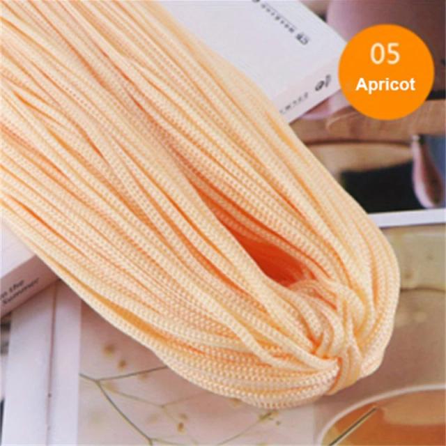 Corda de Nylon Oca para Macramé 3mm - 200m para DIY e Artesanato em Pulseiras e Trançados