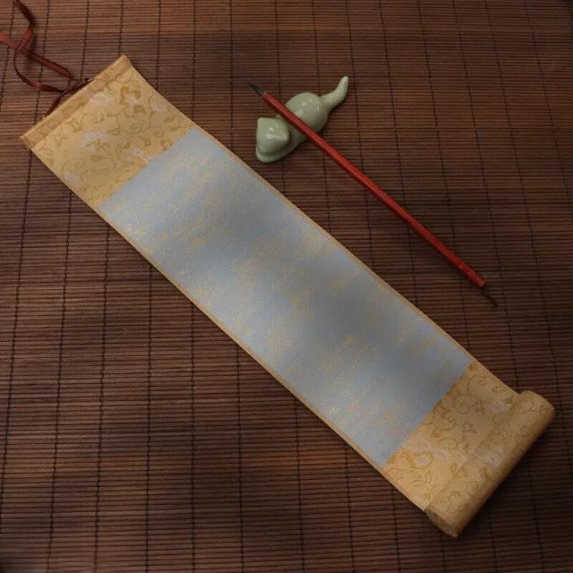 Papel de Rolagem em Branco para Caligrafia, Papel de Arroz Chinês e Papel Xuan para Artesanato DIY e Montagens