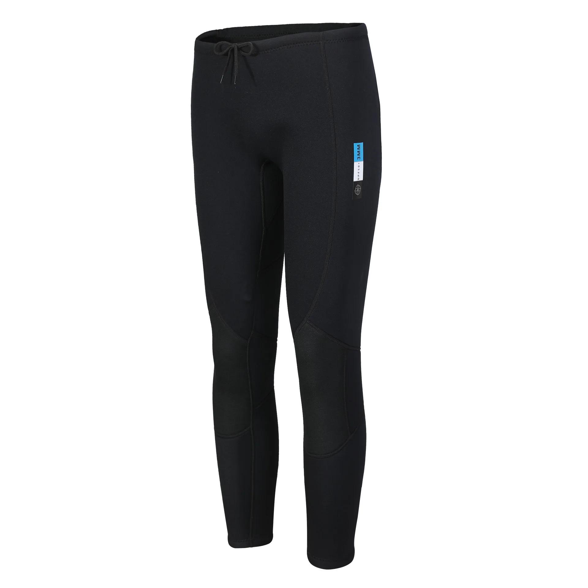 Terno de mergulho em neoprene para homens, jaqueta e calça wetsuit, roupas de surf e surf, traje aquecido subaquático, 3mm, 2024 - Image 1