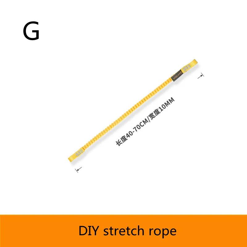 Escalada anti-perda corda, Sling elástico, ferramenta de alta altitude, anti-queda corda retrátil, pendurado fivela, senhorita - Image 1