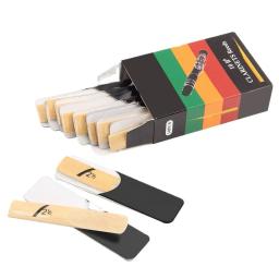 Clarinete Reeds Set para Iniciantes, Bb Tone, Força 2.5, De Madeira Reed, Sólido, Peças de Reposição, Sopros Instrumento Acessórios, 10PCs por Conjunto - Image 1