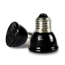 Lâmpada de aquecimento térmica cerâmica do animal de estimação do vapor da lâmpada de aquecimento do animal de estimação do distante-infravermelho lagarto tartaruga répteis box warmer 20w/60w/100w - Image 3