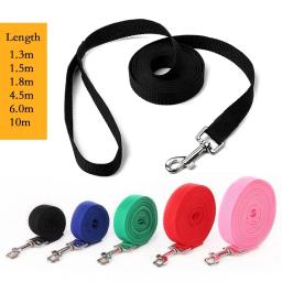 Corda de reboque longa, trelas de nylon para cães, 6 cores, 1.5m, 1.8m, 3m, 4.5m, 6m, 10m, coleira para treinamento de caminhada de animais de estimação, gatos, cães, coleira, cinta de chumbo - Image 1