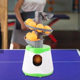 Treinamento De Tênis De Mesa Robô Máquina De Bola, Prática De Ping Pong, Lançador Automático De Bola, Crianças Iniciantes - Image 4