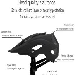 Ultraleve DH MTB Capacete de Bicicleta, Integralmente Moldado, Road Mountain Bike, Corrida, Equitação, Ciclismo, Ao ar livre, Novo, 2022 - Image 3