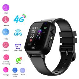 4G Smart Watch infantil, 400mAh, SOS, GPS, Localização, Impermeável, Video Call, Cartão WiFi, Câmera, Crianças, Novo, 2023 - Image 1