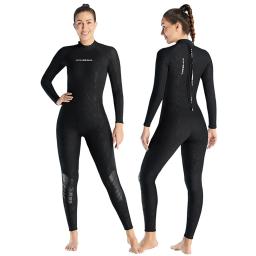 Neoprene manga longa Wetsuit para homens e mulheres, terno de surf, swimwear Kitesurf, traje de mergulho, maiôs caça submarina, Rash Guards, 1.5mm - Image 6