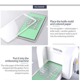 Die-Cut Machine Embossing Morre Ferramenta, Cortador De Papel, Scrapbooking Cortador, Home Peça - Image 6