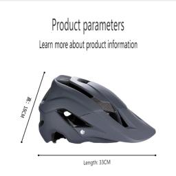 Ultraleve DH MTB Capacete de Bicicleta, Integralmente Moldado, Road Mountain Bike, Corrida, Equitação, Ciclismo, Ao ar livre, Novo, 2022 - Image 6