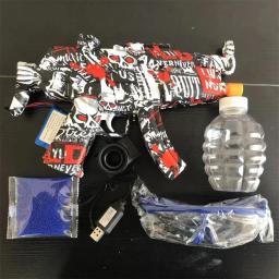 Pistola de bola elétrica para crianças, MP5 Splash Toy, Airsoft Children's Gun, jogo de tiro interessante, novo - Image 2
